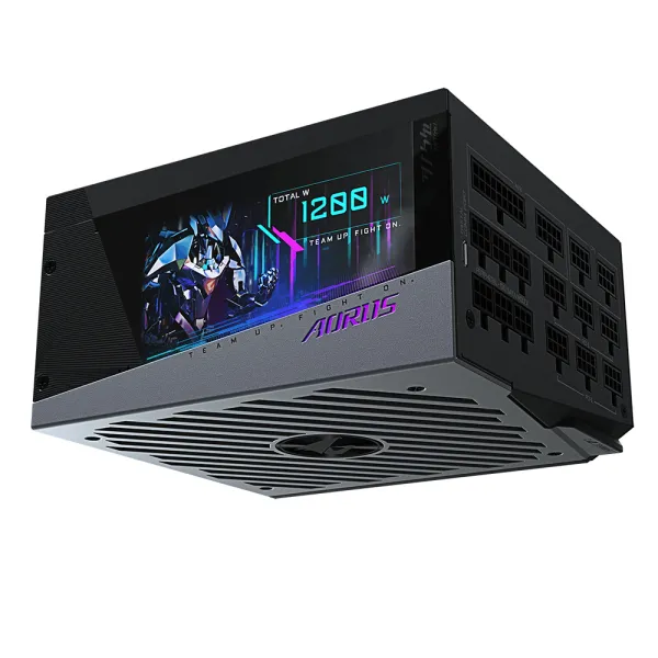 GIGABYTE AORUS P1200W unidad de fuente de alimentación 1200 W 20+4 pin ATX ATX Negro