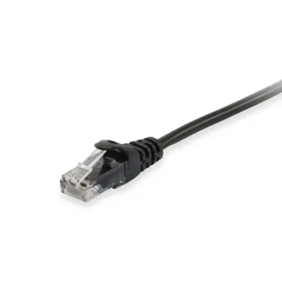 Equip Cable de Red RJ45 U/UTP Cat.6 Negro 0.5m