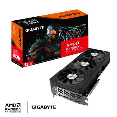 Gigabyte GAMING AMD Radeon RX 7700 XT OC 12GB GDDR6 Gigabyte GAMING AMD Radeon RX 7700 XT OC 12GB GDDR6