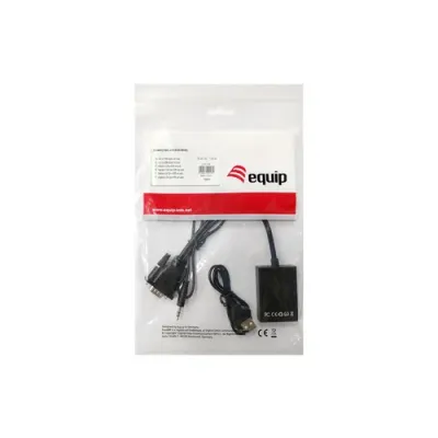 Equip Adaptador VGA a HDMI con Audio