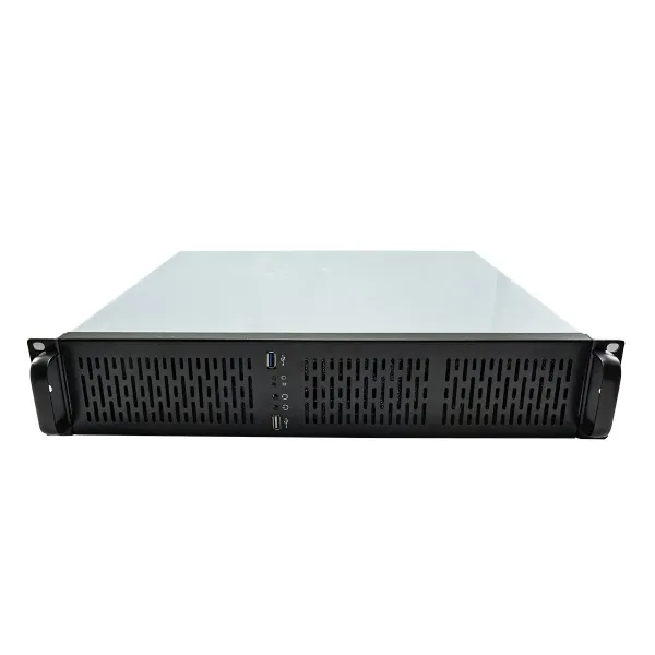 UNYKAch UK 2129 Caja Rack 19" 2U Negra Sin Fuente