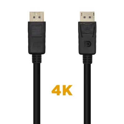Aisens Cable DisplayPort 1.2 4K 1m Negro Aisens Cable DisplayPort 1.2 4K 1m Negro