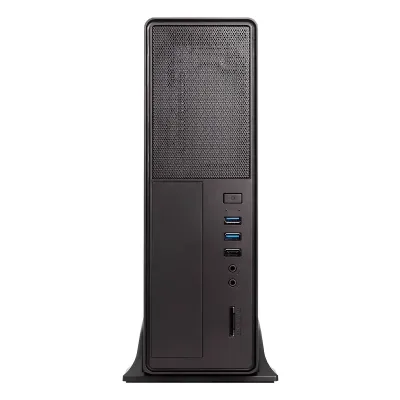 UNYKAch UK2010 Caja PC Micro ATX USB 3.0 Negra + Fuente de