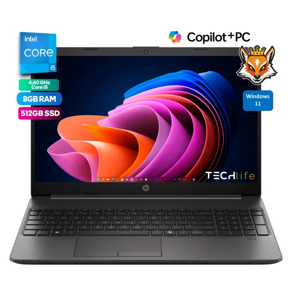 HP 250R G9 Intel Core i3-1315u 8 GB 512GB SSD 15.6"