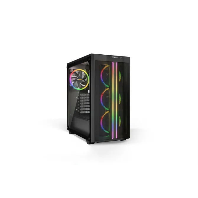 Be Quiet! Pure Base 500 FX Cristal Templado ARGB USB-C Negra
