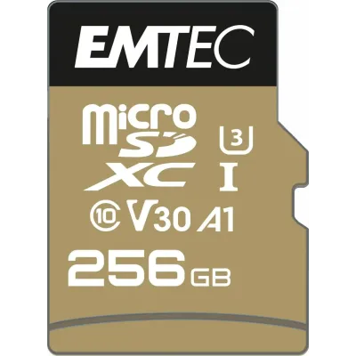 Emtec Speedin Pro MicroSDXC 256GB Clase 10 U3 V30 UHS-I + Emtec Speedin Pro MicroSDXC 256GB Clase 10 U3 V30 UHS-I +