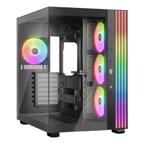 Torre PC be quiet! LIGHT BASE 600 LX ARGB Midi Tower ATX Doble Cristal Templado USB-C Negra