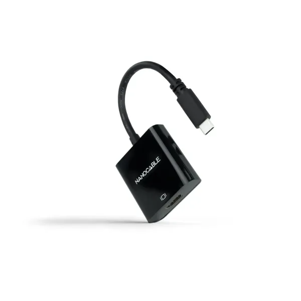 Nanocable Adaptador USB-C a HDMI Macho/Hembra 15cm