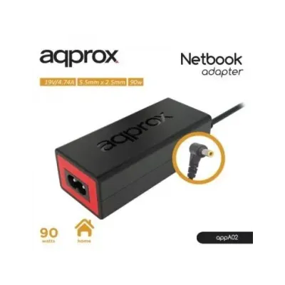 Approx APPA02 Cargador Compatible con Toshiba/Asus 18V 90W Approx APPA02 Cargador Compatible con Toshiba/Asus 18V 90W