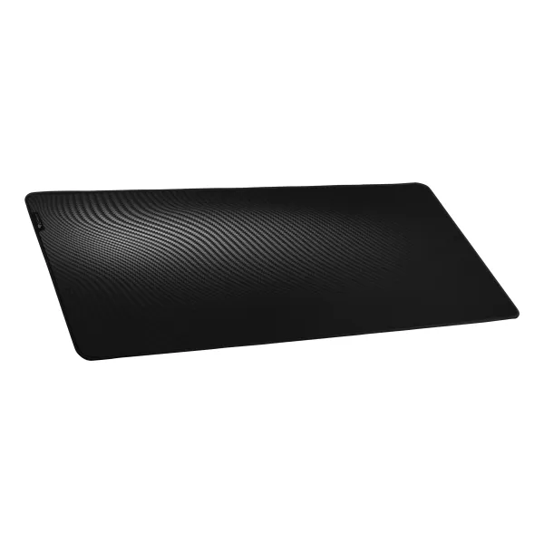 Genesis Carbon 500 Ultra Wave Alfombrilla Gaming Gran Tamaño Negra 