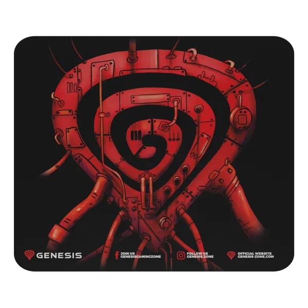 GENESIS Pump Up The Game Alfombrilla de ratón para juegos Negro