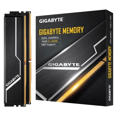 Gigabyte Classic Black DDR4 2666MHz PC4-21300 16GB 2x8GB CL16 Gigabyte Classic Black DDR4 2666MHz PC4-21300 16GB 2x8GB CL16