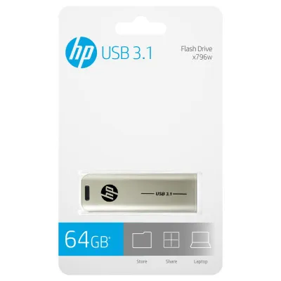 HP X796W 64GB USB 3.1 HP X796W 64GB USB 3.1