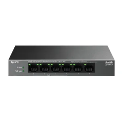Switch No Gestionable Tp-link Ls106lp Litewave 6p 10/100 4p Switch No Gestionable Tp-link Ls106lp Litewave 6p 10/100 4p