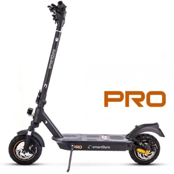 SmartGyro K2 Pro Patinete Eléctrico 1000W 10" Negro Certificado DGT