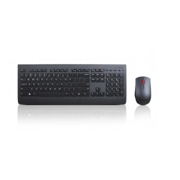 Lenovo 4X30H56823 teclado Ratón incluido Oficina RF inalámbrico Español Negro