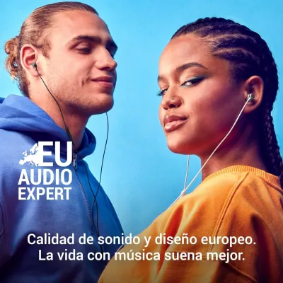 Energy Sistem Metallized Auriculares con Cable Negros Energy Sistem Metallized Auriculares con Cable Negros