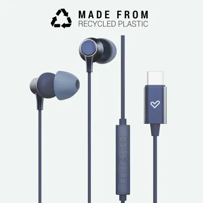 Energy Sistem Metallized Azul - Auriculares con conexión USB-C Energy Sistem Metallized Azul - Auriculares con conexión USB-C
