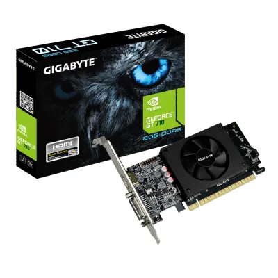 Gigabyte GeForce GT 710 Perfil bajo 2GB GDDR5 Gigabyte GeForce GT 710 Perfil bajo 2GB GDDR5