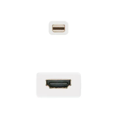 Conversor Nanocable 10.16.0602-W/ Mini DisplayPort Macho - HDMI