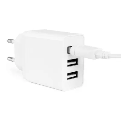 Cargador de Pared Orbegozo EN 1100/ 3xUSB/ 3.4A Cargador de Pared Orbegozo EN 1100/ 3xUSB/ 3.4A