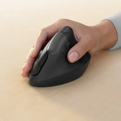 Logitech Lift for Business ratón Oficina mano derecha RF