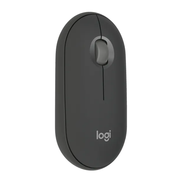 Logitech Pebble Mouse 2 M350s Ratón Bluetooth Clics Discretos Windows, macOS, iPadOS, Android, Chrom
