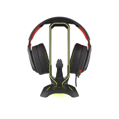 Genesis Vanad 500 Soporte Auriculares y Cable de Ratón con Hub
