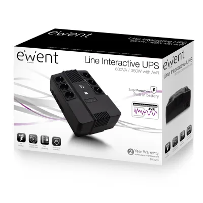 Ewent EW3945 sistema de alimentación ininterrumpida (UPS) Línea