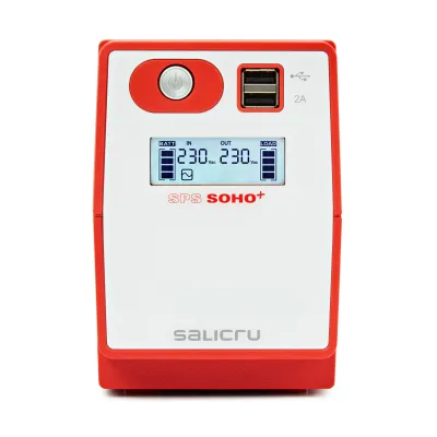 Salicru SPS SOHO+ 500VA SAI con Salida IEC Salicru SPS SOHO+ 500VA SAI con Salida IEC