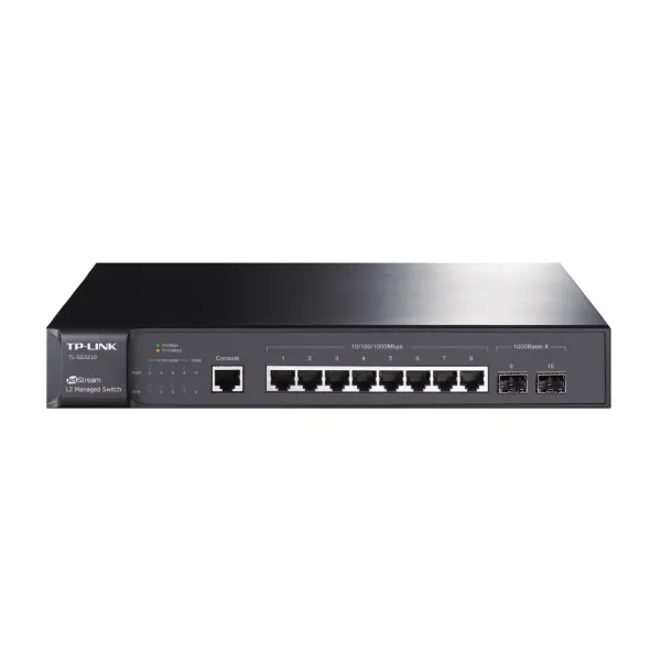 TP-Link TL-SG3210 Switch Gestionado 8 Puertos Gigabit L2 Lite JetStream con 2 slots SFP Slots