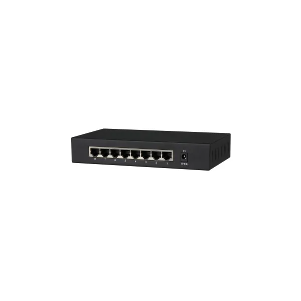 Dahua Technology PFS3008-8GT switch No administrado L2 Gigabit Ethernet (10/100/1000) Negro
