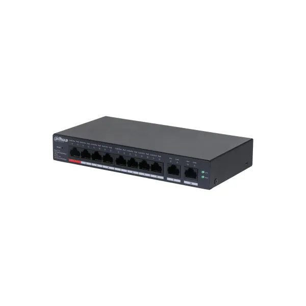 Dahua DH-CS4010-8GT-110 Switch Cloud Gigabit con 8 Puertos PoE Negro