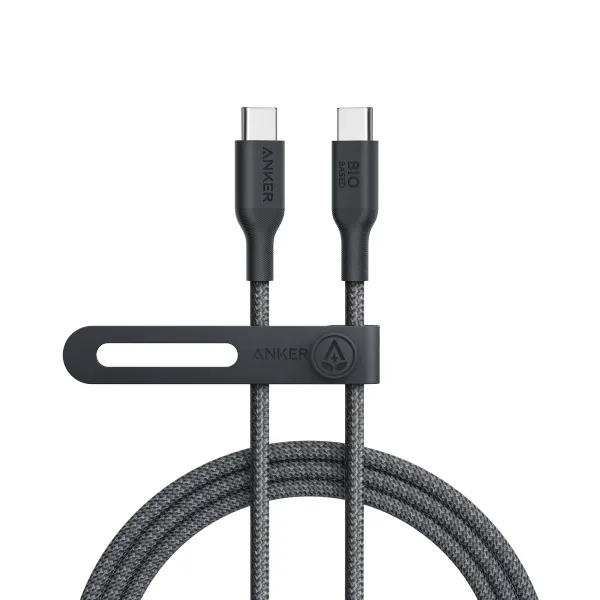 Anker 544 Cable de Nylon USB-C a USB-C Cable 140W Negro 
