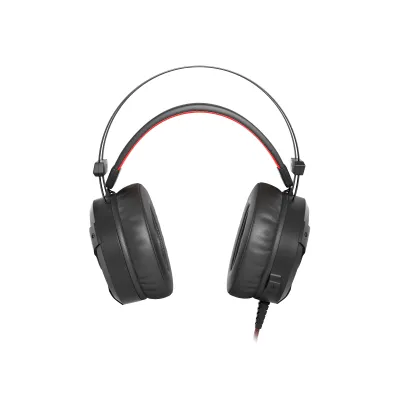 GENESIS Neon 360 Auriculares Alámbrico Diadema Juego Negro, Rojo