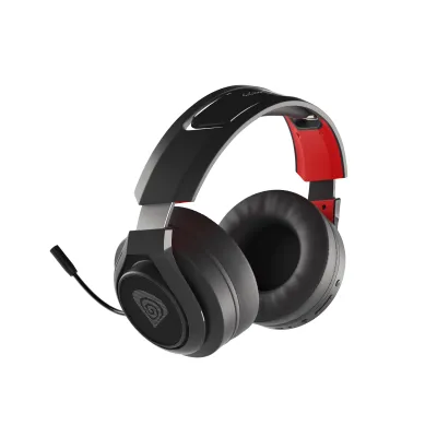 Genesis Selen 400 Auriculares Gaming Inalámbricos Negro/Rojo