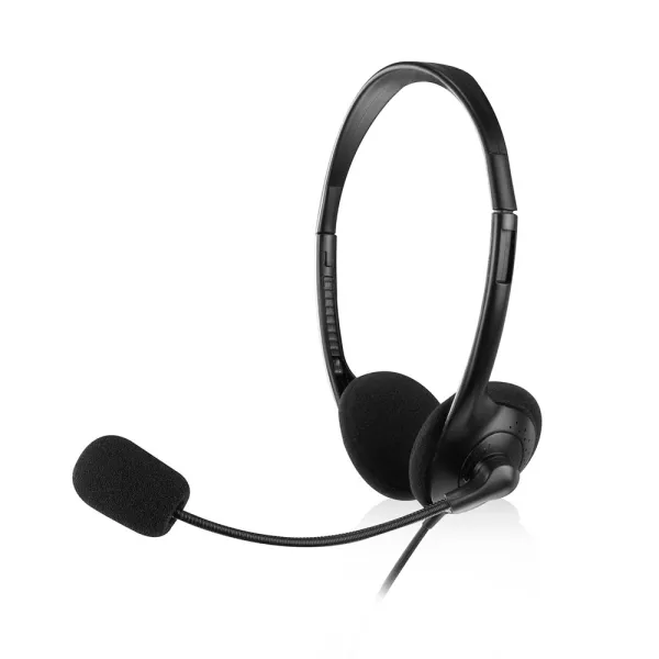 Ewent EW3567 Auriculares con Micrófono Negros 
