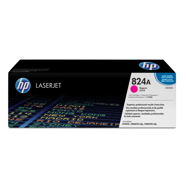 HP Cartucho de tóner original LaserJet 824A magenta