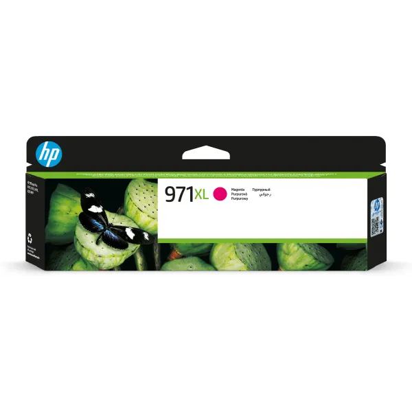 HP Cartucho de tinta original 971XL de alta capacidad magenta