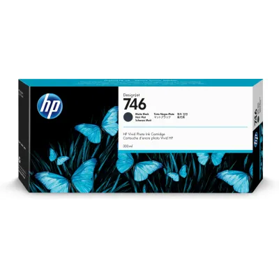 HP Cartucho de tinta negro mate DesignJet 746 de 300 ml HP Cartucho de tinta negro mate DesignJet 746 de 300 ml
