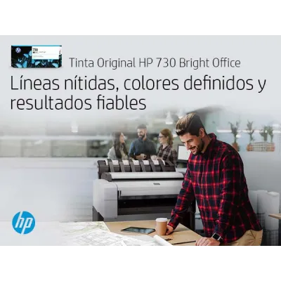 HP Cartucho de tinta DesignJet 730 negro mate de 130 ml HP Cartucho de tinta DesignJet 730 negro mate de 130 ml