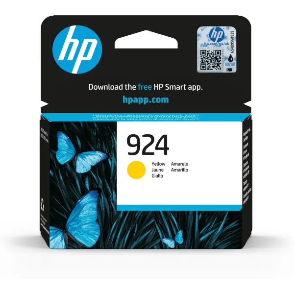 HP Cartucho de Tinta Original 924 amarillo