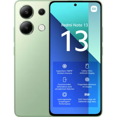 Xiaomi Redmi Note 13 6/128GB Verde Libre Xiaomi Redmi Note 13 6/128GB Verde Libre