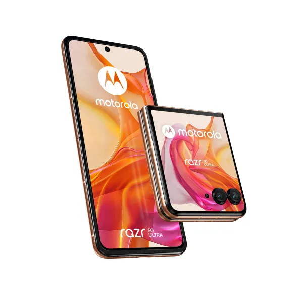 Motorola Razr 50 Ultra 12GB/512GB IA Smartphone Plegable 45W Fuzz Melocotón
