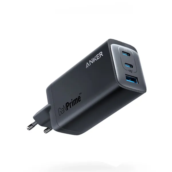 Anker Prime Wall Charger Cargador 3 Puertos USB/USB-C 120W Negro 