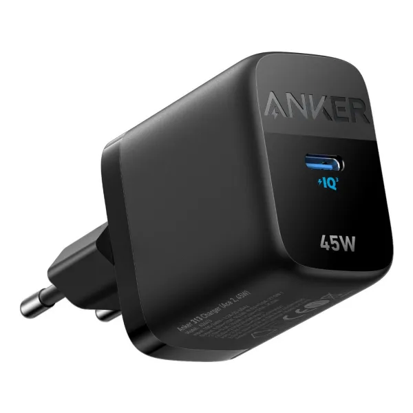 Anker Cargador de Pared 1xUSB-C 45W Negro 
