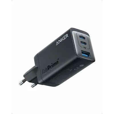 Anker Prime Cargador de Pared 65W 1xUSB 2xUSB-C Negro Anker Prime Cargador de Pared 65W 1xUSB 2xUSB-C Negro