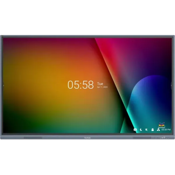 Viewsonic IFP7533-G pantalla de señalización Panel plano interactivo 190,5 cm (75") LCD 350 cd / m² 4K Ultra HD Negro Pantalla t