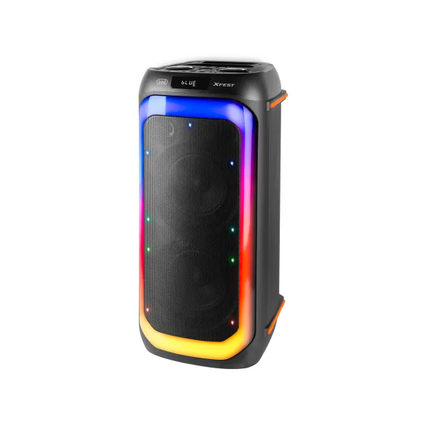 Trevi XF 780 KB Altavoz Inalámbrico Amplificado TWS 110W Bluetooth/USB/MicroSD/AUX Negro 