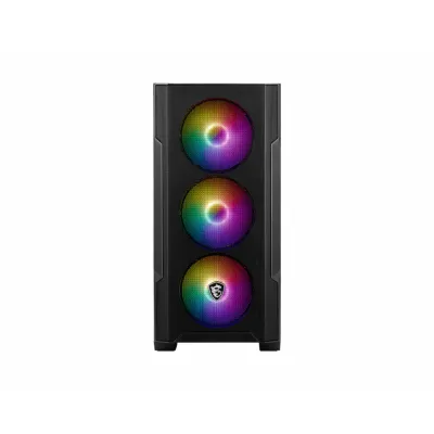 MSI MAG FORGE M100A carcasa de ordenador Micro Torre Negro MSI MAG FORGE M100A carcasa de ordenador Micro Torre Negro